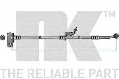 NK 853484 - Тормозной шланг