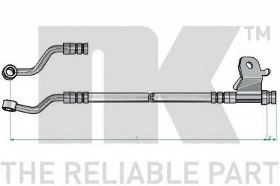 NK 853488 - Тормозной шланг