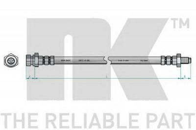 NK 853507 -  Тормозной шланг