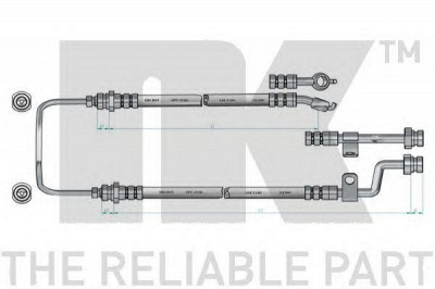NK 853515 - Тормозной шланг