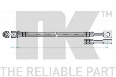 NK 853647 -  Тормозной шланг