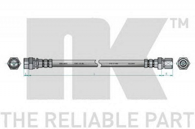 NK 853648 -  Тормозной шланг