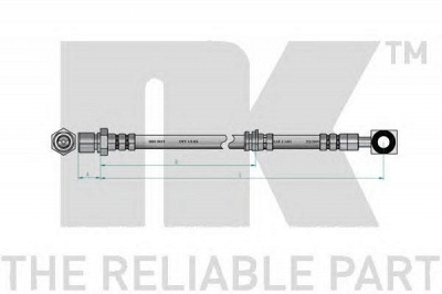 NK 853650 -  Тормозной шланг