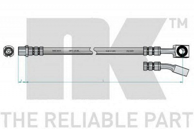 NK 853674 -  Тормозной шланг