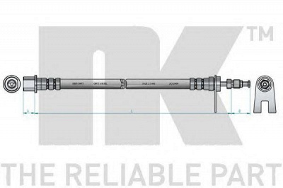 NK 853732 -  Тормозной шланг