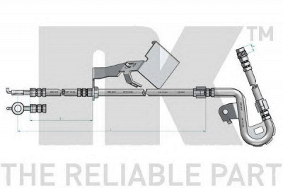 NK 853748 -  Тормозной шланг