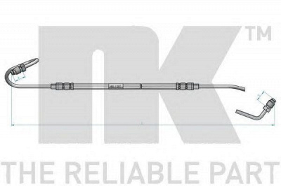 NK 853753 -  Тормозной шланг
