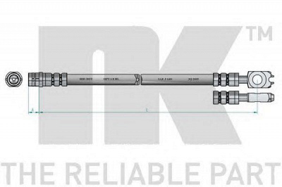 NK 854765 -  Тормозной шланг