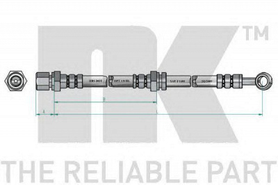 NK 855020 -  Тормозной шланг