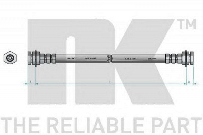 NK 859303 -  Тормозной шланг