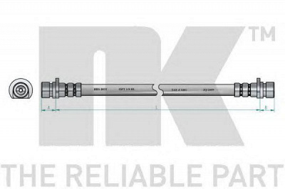 NK 859940 -  Тормозной шланг