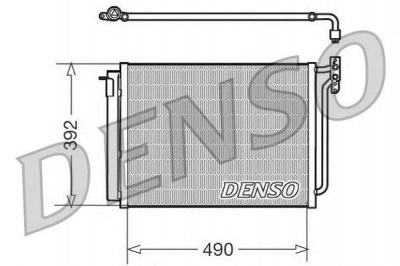 NPS dcn05009 -  Конденсатор, кондиционер