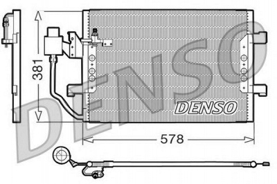 NPS dcn17001 -  Конденсатор, кондиционер