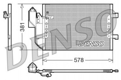 NPS dcn17002 -  Конденсатор, кондиционер