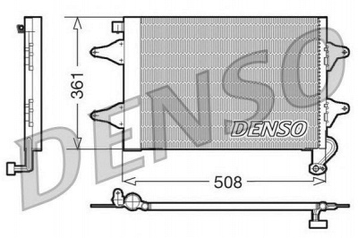 NPS dcn27004 -  Конденсатор, кондиционер