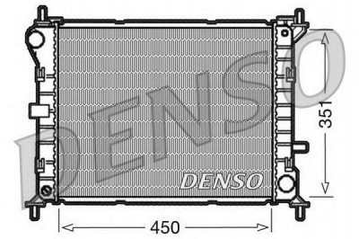 NPS drm10050 -  Радиатор, охлаждение двигателя