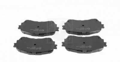 NPS m360a72 -  Комплект тормозных колодок, дисковый тормоз