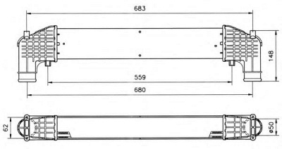 NRF 30108a -  Интеркулер