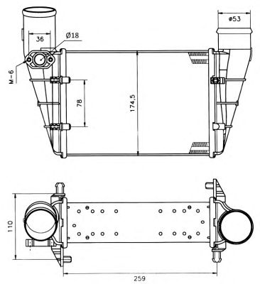 NRF 30127a -  Интеркулер