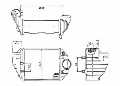 NRF 30133 -  Интеркулер