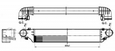 NRF 30164a -  Интеркулер