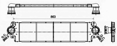 NRF 30354 -  Интеркулер