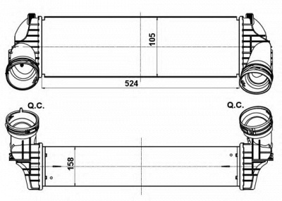 NRF 30359 -  Интеркулер