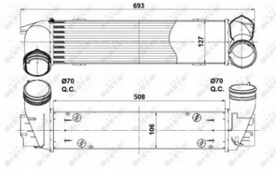 NRF 30386 -  Интеркулер
