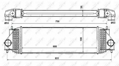 NRF 30393 -  Интеркулер