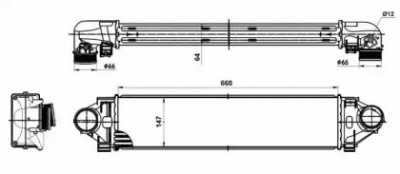 NRF 30394 -  Интеркулер