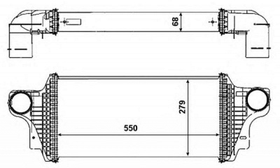NRF 30465 -  Интеркулер