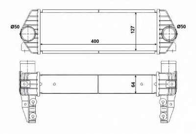 NRF 30516 -  Интеркулер