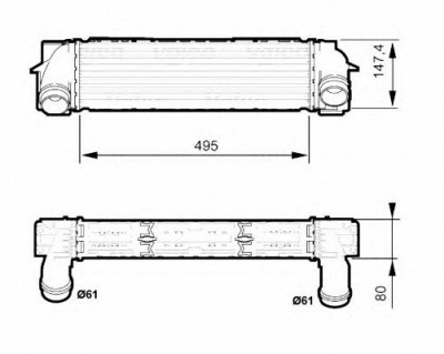 NRF 30524 -  Интеркулер
