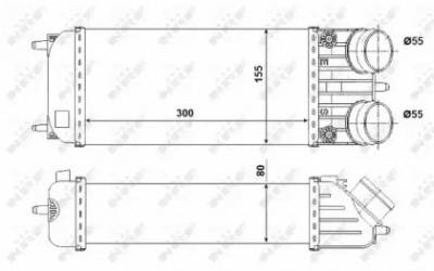 NRF 30543 -  Интеркулер