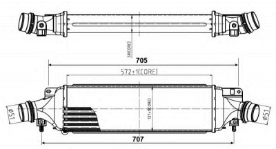 NRF 30780 -  Интеркулер