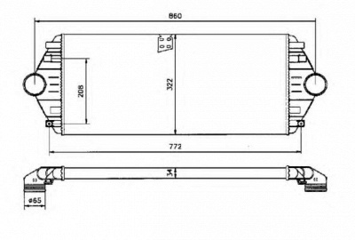 NRF 30803 -  Интеркулер