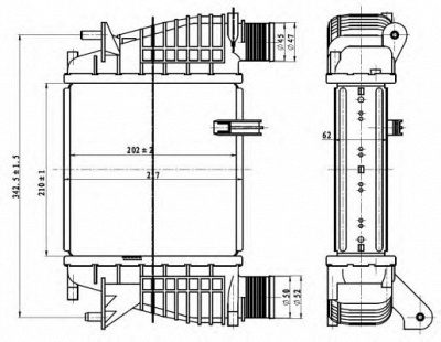 NRF 30866 -  Интеркулер