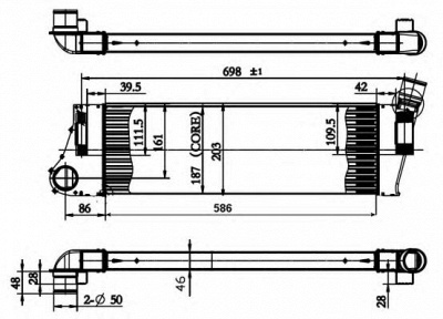 NRF 30899 -  Интеркулер