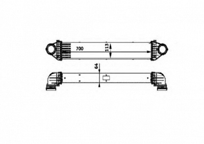 NRF 30900 -  Интеркулер