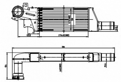 NRF 30903 -  Интеркулер
