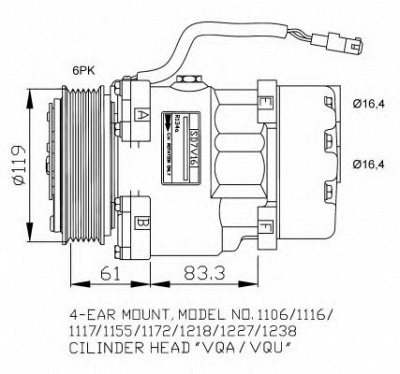 NRF 32040g -  Компрессор, кондиционер