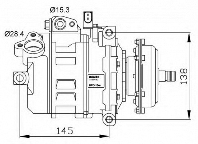 NRF 32148g -  Компрессор, кондиционер