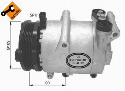NRF 32405 -  Компрессор, кондиционер