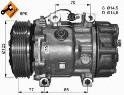 NRF 32430g -  Компрессор, кондиционер