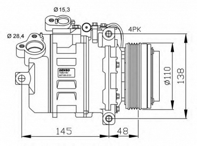 NRF 32465g -  Компрессор, кондиционер