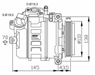 NRF 32520g -  Компрессор, кондиционер
