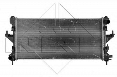 NRF 53199 -  Радиатор, охлаждение двигателя