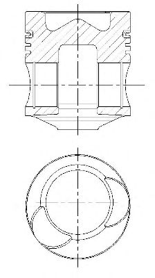 NURAL 8733750030 -  Поршень