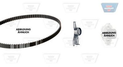 OPTIBELT kt1026w1 -  Водяной насос + комплект зубчатого ремня