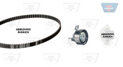 OPTIBELT kt1027w1 -  Водяной насос + комплект зубчатого ремня